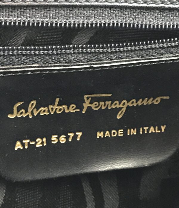 aol0110583 4 Salvatore Ferragamo Mini Handbag Vara Black