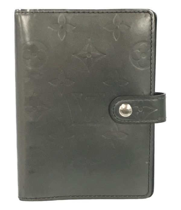 aol0116223 1 Louis Vuitton Notebook Cover Agenda PM Gray