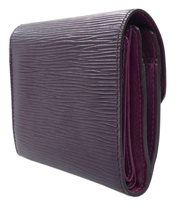 aol0118174 2 Louis Vuitton Trifold Wallet Portefeuille Purple