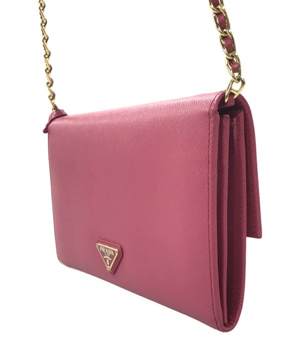 aol0119614 2 Prada Shoulder Wallet Shoulder Bag Crossbody Pink