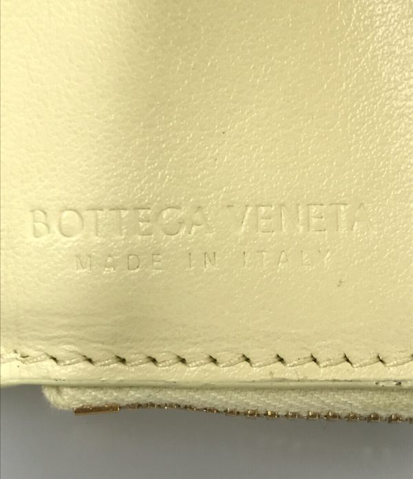 aol0120148 4 Bottega Veneta Trifold Wallet Intrecciato Yellow