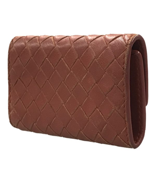 aol0121195 2 Bottega Veneta 5 Key Case Brown