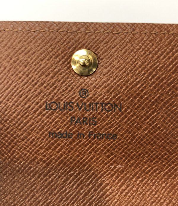 aol0127084 4 Louis Vuitton Coin Case Porte Monet Pla Brown