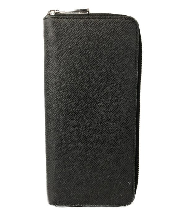 aol0127373 1 Louis Vuitton Long Zippy Wallet Vertical Black