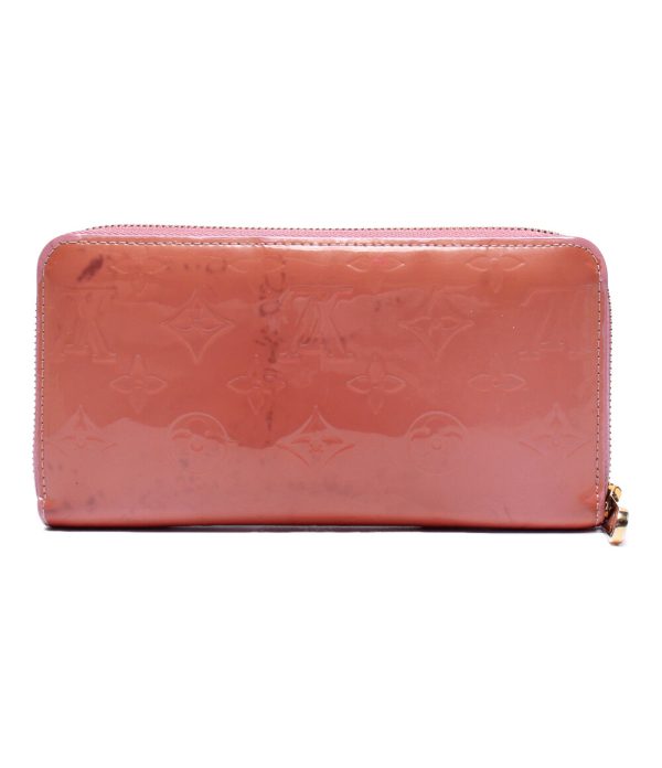 aol0128255 1 Louis Vuitton Round Zipper Long Wallet Pink