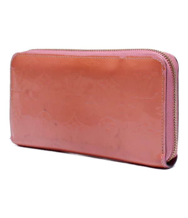 aol0128255 2 Louis Vuitton Round Zipper Long Wallet Pink