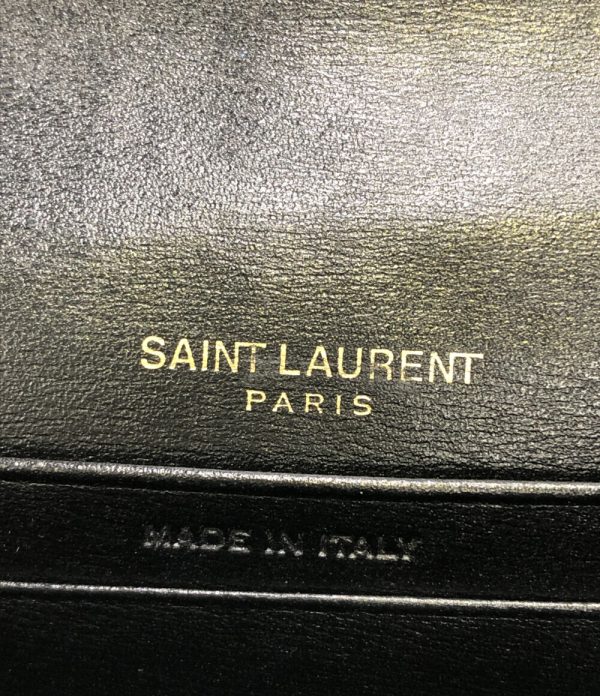 aol0128544 4 Saint Laurent Paris Bifold Wallet Black