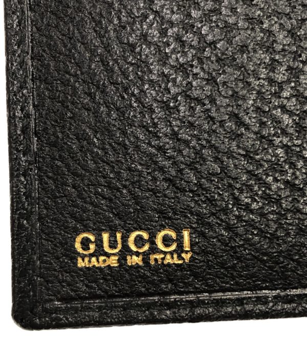 aol0128822 4 Gucci Bi fold Wallet Black