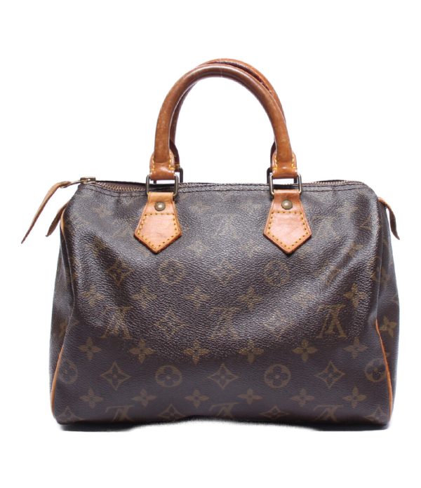 aol0129603 1 Louis Vuitton Handbag Speedy 25 Monogram Brown