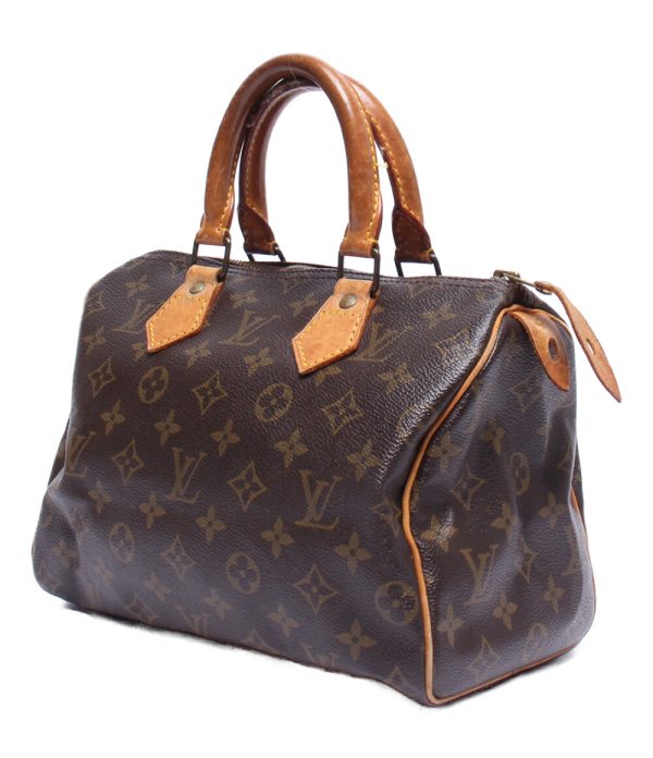 aol0129603 2 Louis Vuitton Handbag Speedy 25 Monogram Brown