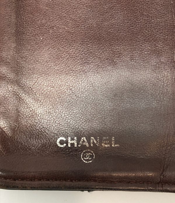 aol0130664 4 Chanel Bifold Long Wallet Matelasse Black