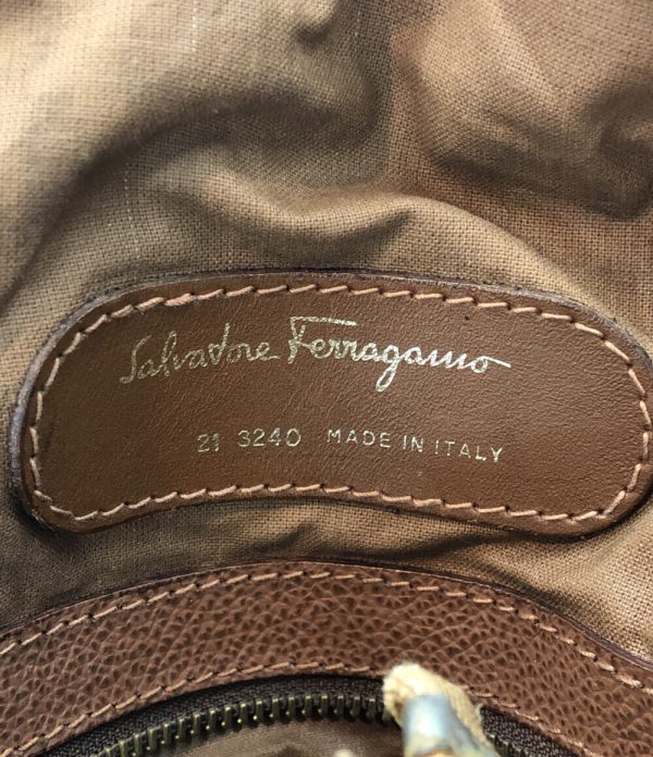 aol0130999 4 Salvatore Ferragamo Boston Bag Brown