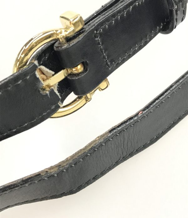 aol0131423 8 Salvatore Ferragamo Mini Shoulder Gancini Black