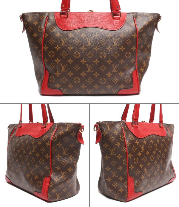 aol0131862 2 Louis Vuitton Tote Bag Estrella Sleaze Brown