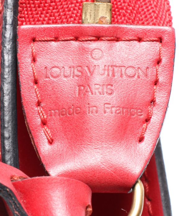 aol0131887 4 Louis Vuitton Handbag Pochette Accessory Epi Red