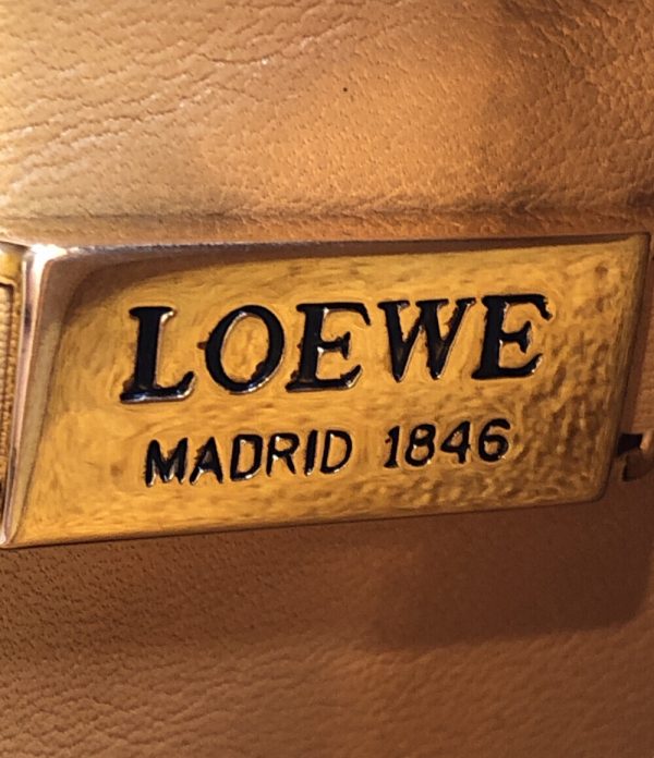 aol0132123 4 Loewe Shoulder Body Bag Yellow