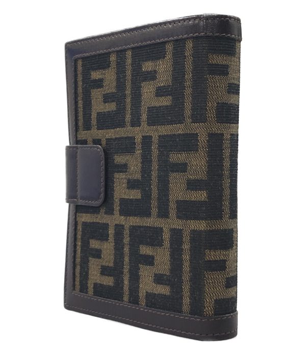 aol0132129 2 Fendi Notebook Cover Zucca Brown