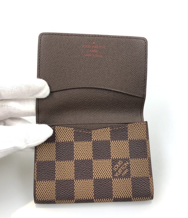 aol0132331 3 Louis Vuitton Case Anvelop Carte De Visite Brown