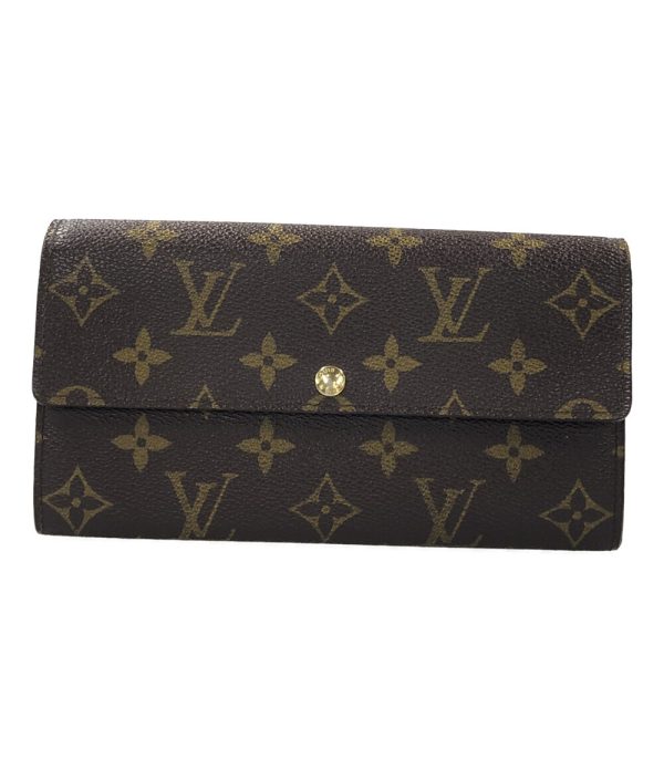 aol0132565 1 Louis Vuitton Long Wallet Portefeuille Sara Brown