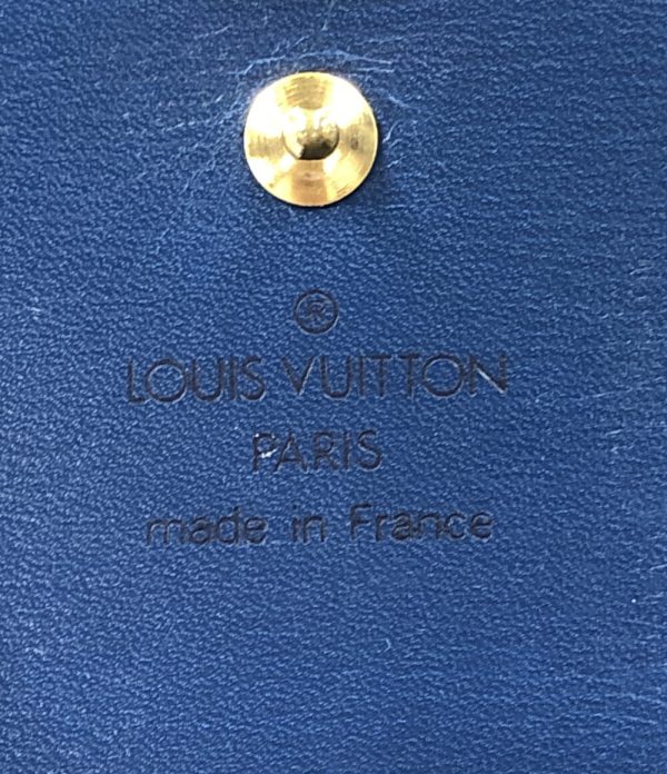 aol0132866 4 Louis Vuitton Wallet W Hook Cult Credit Epi Navy