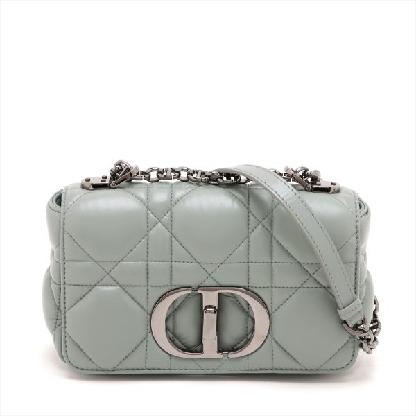 ap075487 0 Christian Dior Caro Chain Shoulder Bag Gray