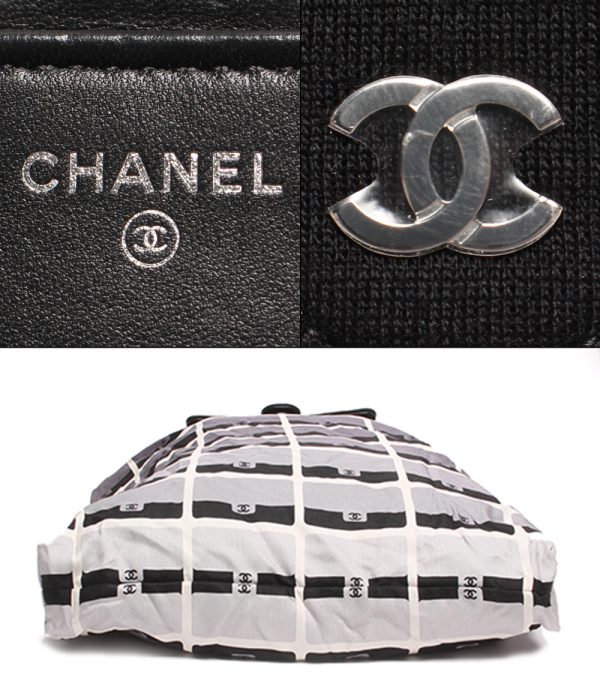 ass0004374 3 Chanel 2way Eco Bag Chain Shoulder Matelasse Black