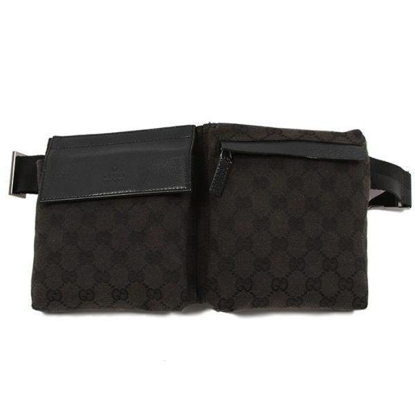 b2104 1 Gucci Gg Canvas Waist Pouch Body Bag