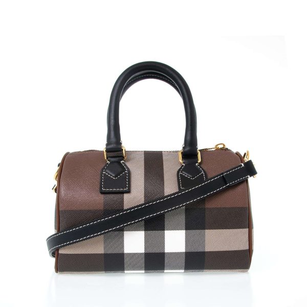 bag0890 04 Burberry Leather Shoulder Bag Brown