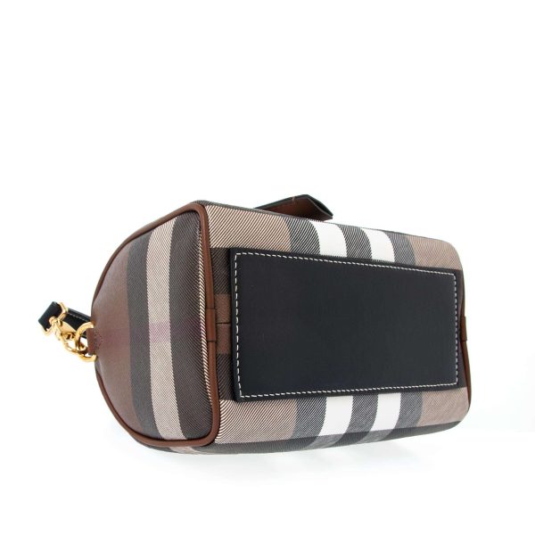 bag0890 05 Burberry Leather Shoulder Bag Brown