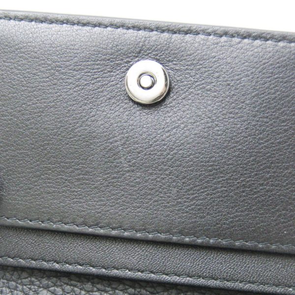 bf573637 7 Christian Dior Leather Business Card Holder Black