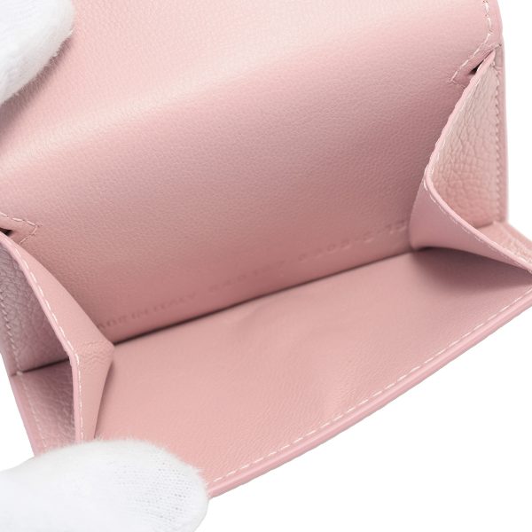 bl64010715y0y6903 7 Balenciaga Neo Classic Trifold Wallet Leather Pink