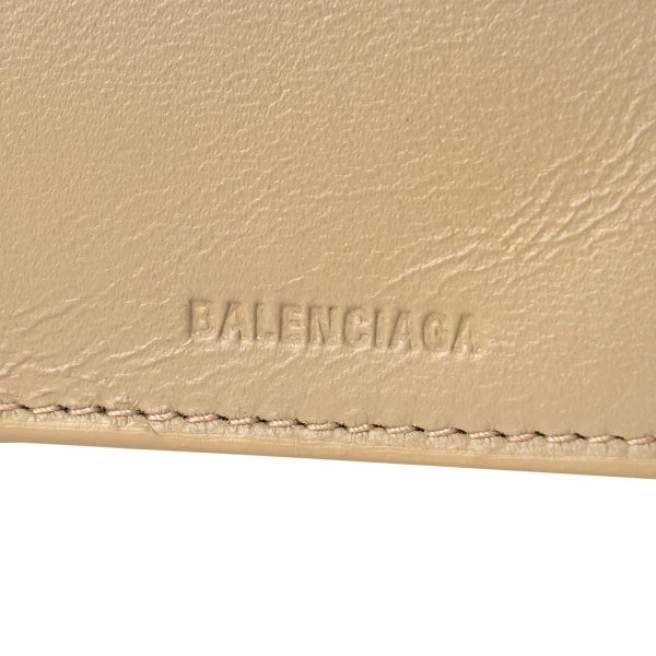 bl65084615y0y2906 9 Balenciaga Neo Classic Bifold Wallet Leather Greige