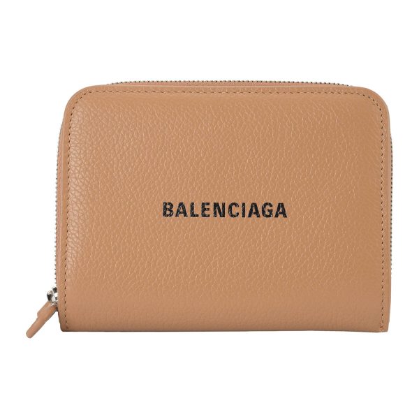 bl6508711izi39690 1 Balenciaga Cash Bifold Wallet Leather Blue