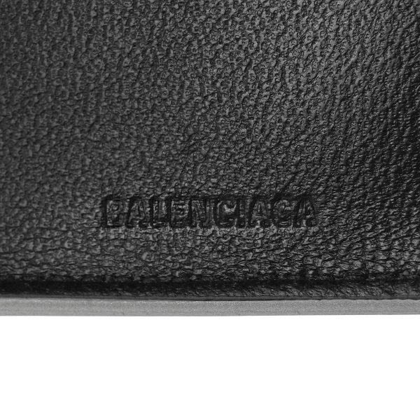 bl66403723vgy8160 9 Balenciaga Essential Trifold Wallet Leather Silver