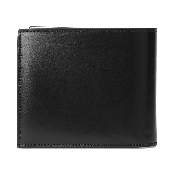 bl66403823vmy1081 2 Balenciaga Essential Bifold Wallet Leather Black