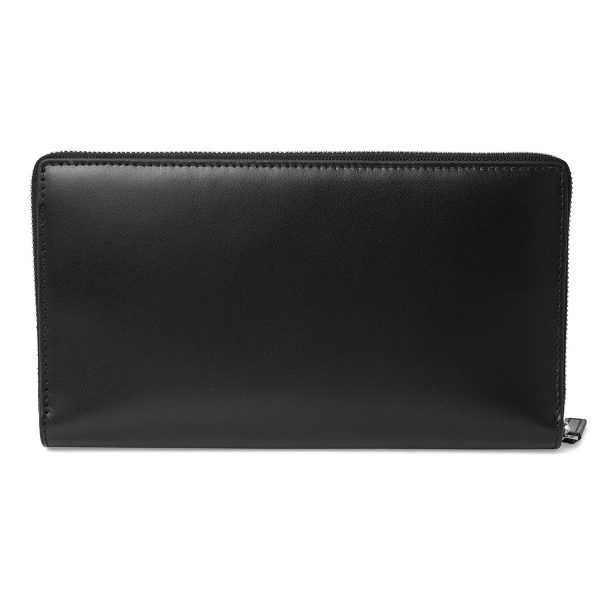 bl66404123vmy1081 2 Balenciaga Essential Long Wallet Leather Black