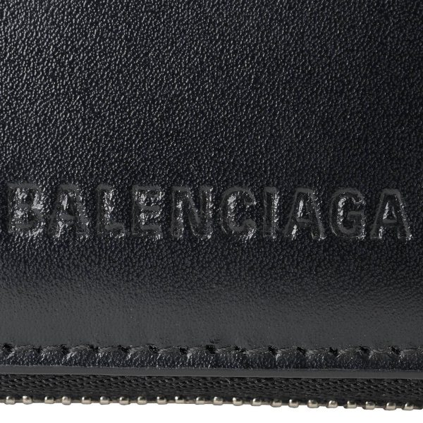 bl66404323v0y1000 8 Balenciaga Essential Bifold Wallet Leather Black