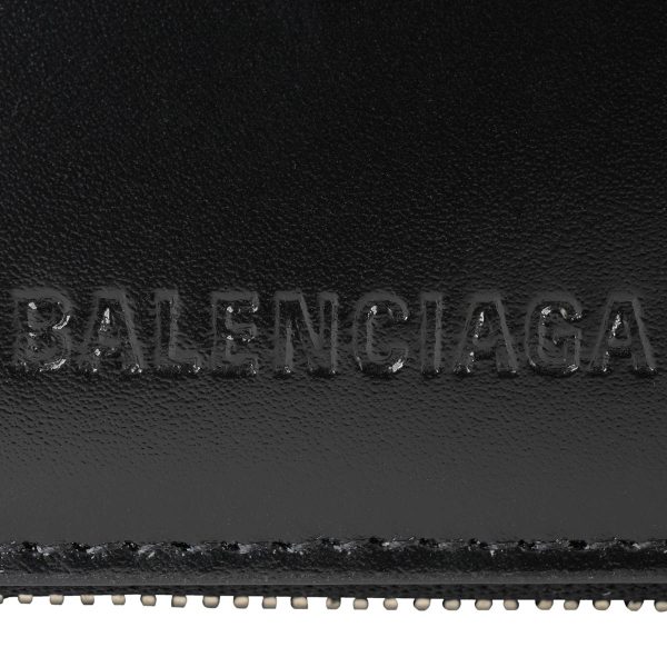 bl66404323vmy1081 8 Balenciaga Essential Bifold Wallet Leather Black