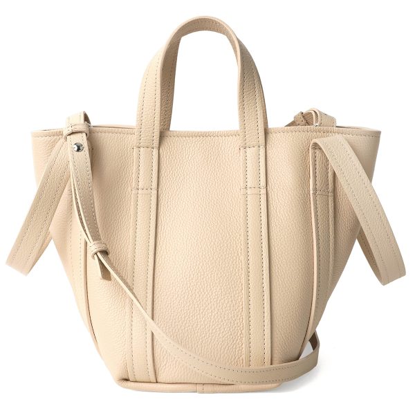 bl67279315yun9560 2 Balenciaga Everyday Tote Bag Leather Beige