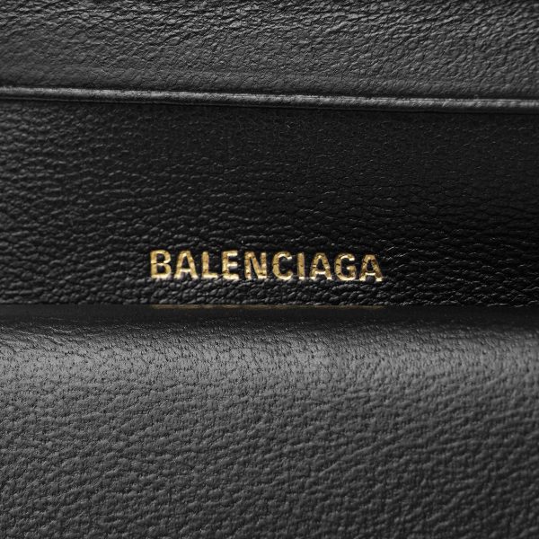 bl719702210h01060 9 Balenciaga Signature Bifold Wallet Leather Black