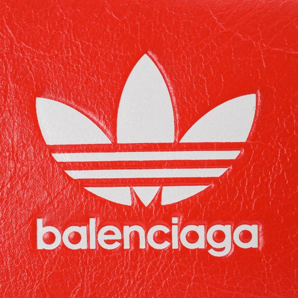 bl721893210m66591 8 Balenciaga Balenciaga X Adidas Trifold Wallet Leather Red