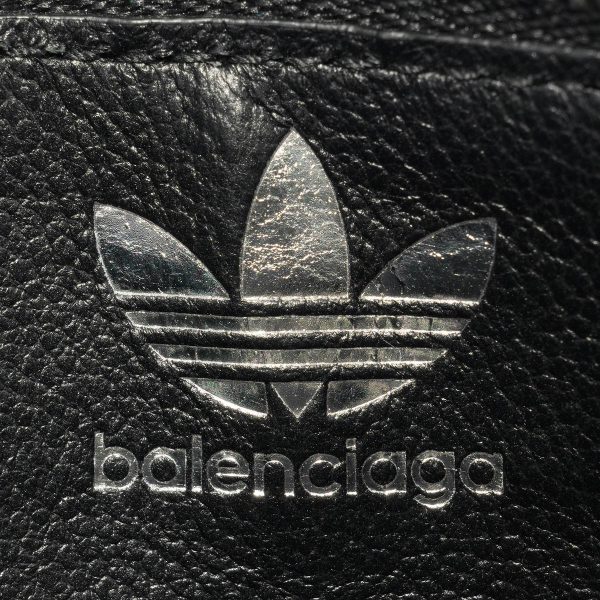 bl721896210m61091 6 Balenciaga Balenciaga X Adidas Card Case Leather Black