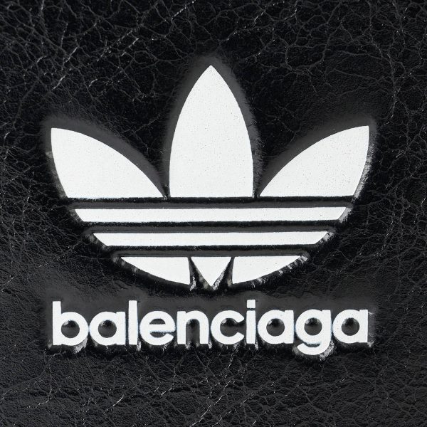 bl721898210m61091 8 Balenciaga X Adidas Bifold Wallet Leather Black