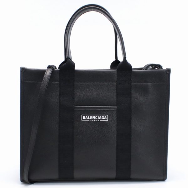 blc671400031 2 Balenciaga Tote Bag Calfskin Black