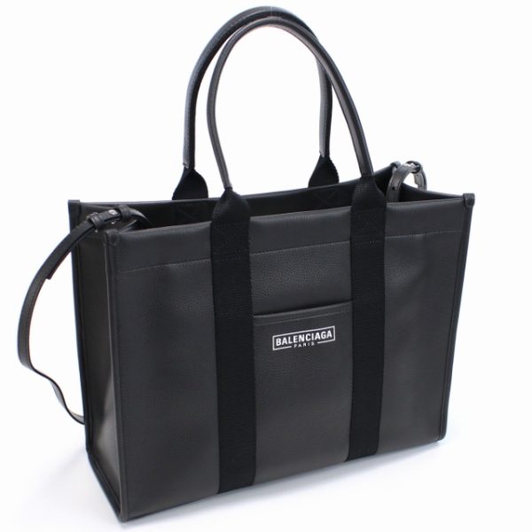 blc671400031 5 Balenciaga Tote Bag Calfskin Black