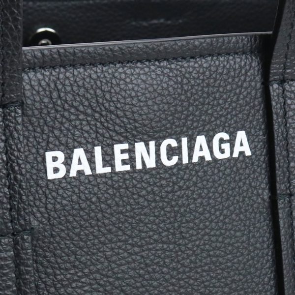 blc672791011 2 Balenciaga Leather Tote Bag Black