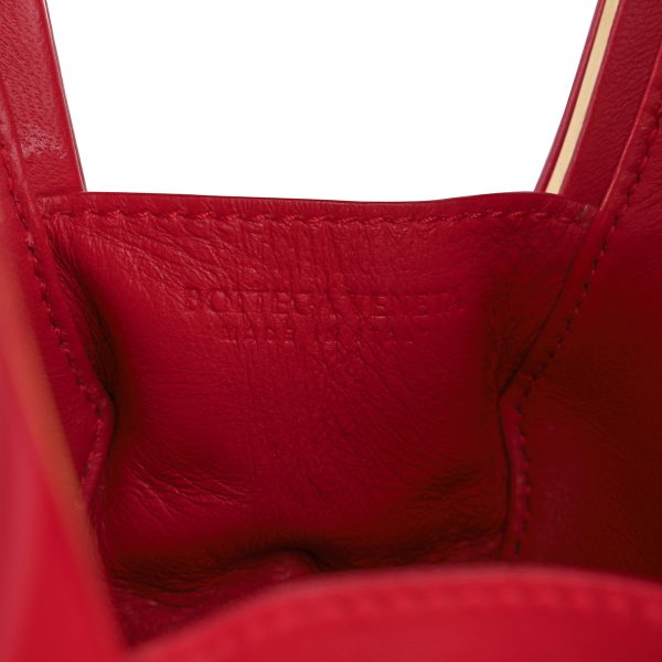 bo639332va9a06501 8 BOTTEGA VENETA World CLUTCH BAG Leather Red