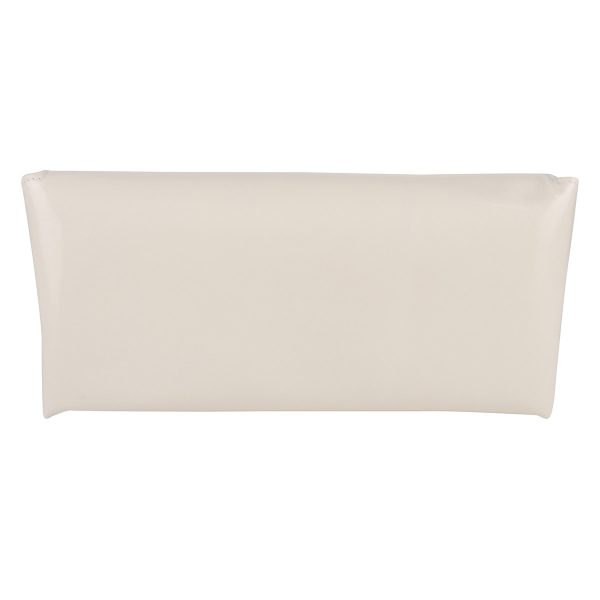 bo702034v1c309007 2 Bottega Veneta Point Lock Small Clutch Bag Leather White