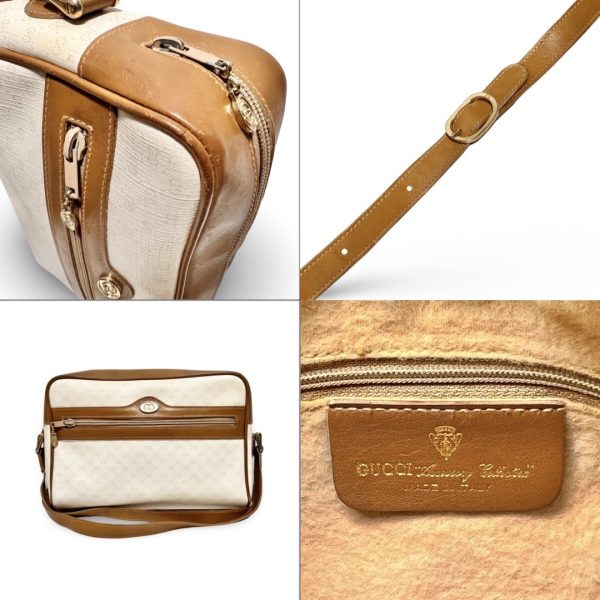 bra578 10 Gucci Accessory Collection Micro GG Shoulder Bag Creme