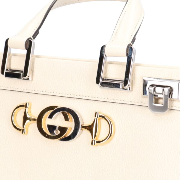 brb01870000007298 8 Gucci Zumi Small Shoulder Bag Leather 2way White